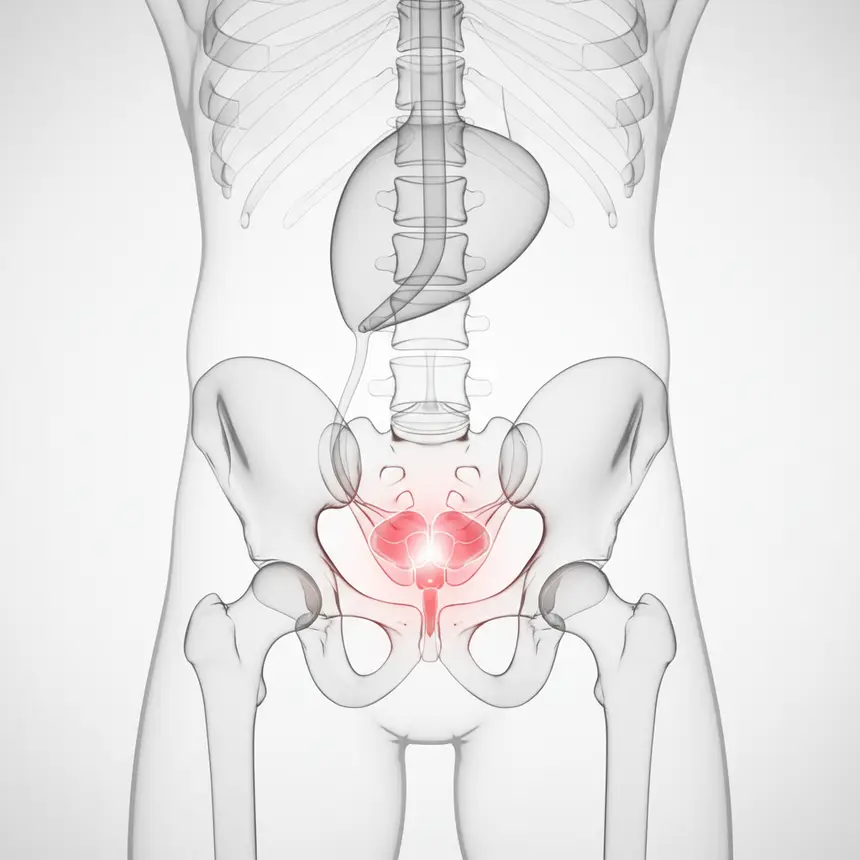 Prostate anatomical diagram