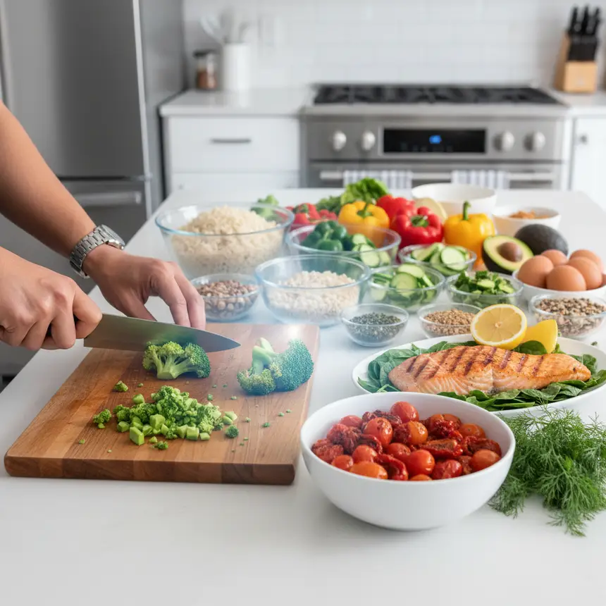 Healthy meal preparation for prostate health