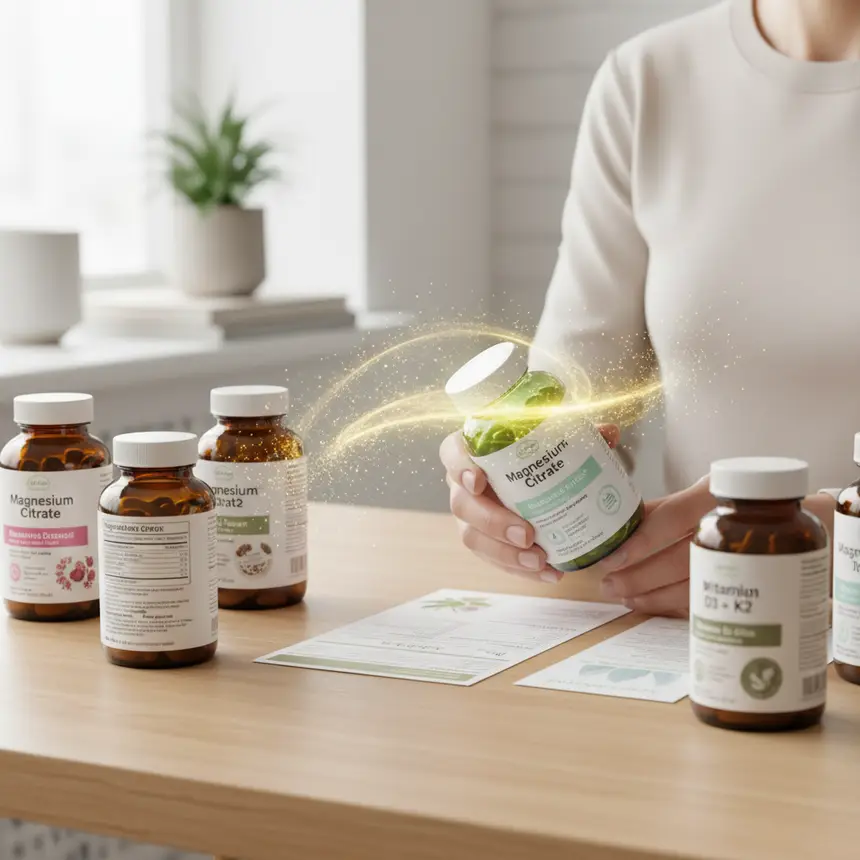 Hyaluronic acid supplement selection