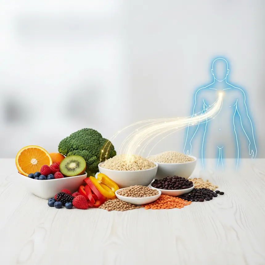 B-complex vitamins, Vitamin C, nutrient synergy, energy production, immune support