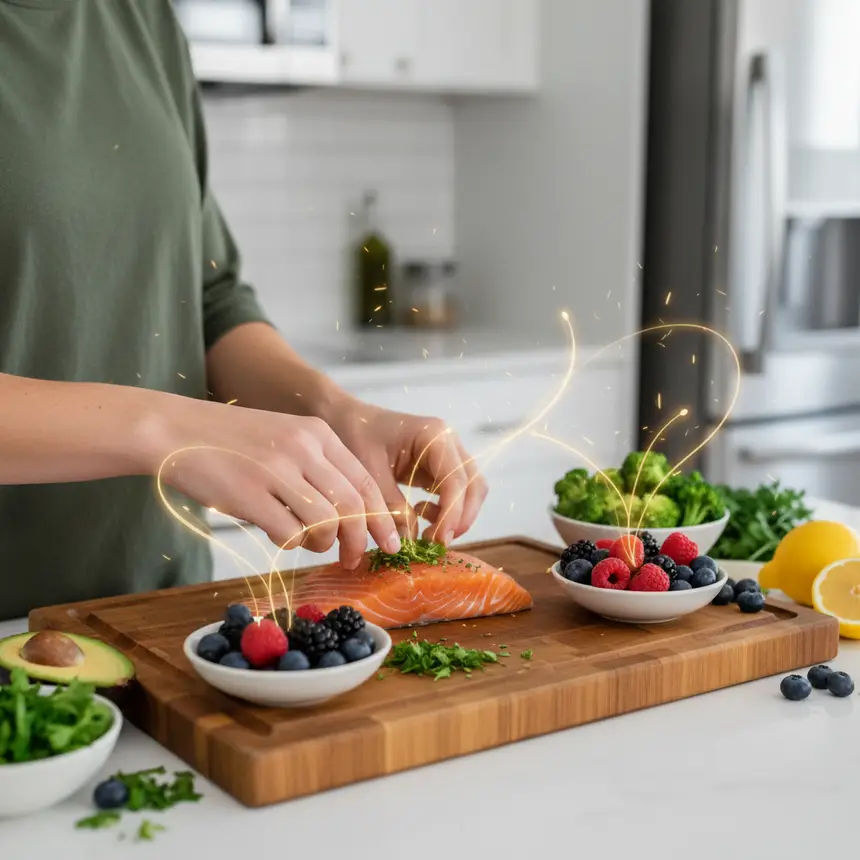 Healthy eating habits, diet management