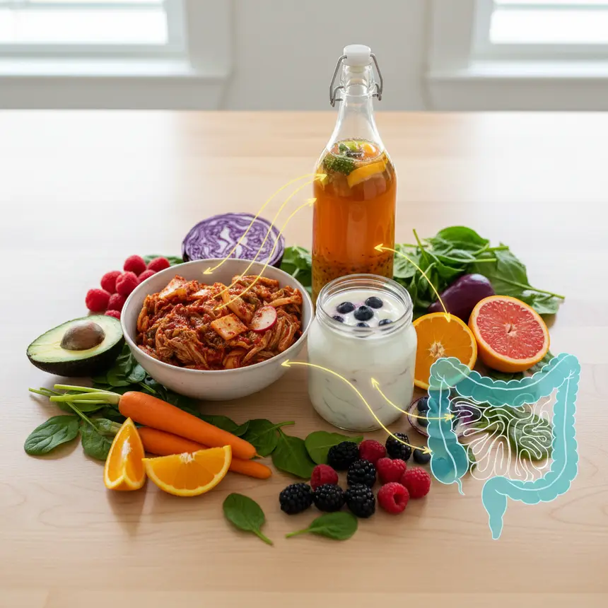 Fermented foods and gut health