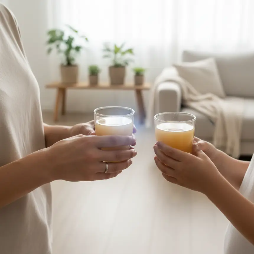 Family health drinks, consistent care