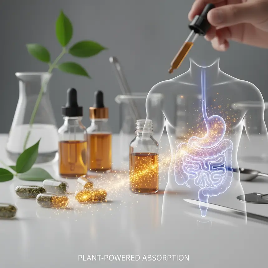 Anti-inflammatory nutrients, nutrient absorption