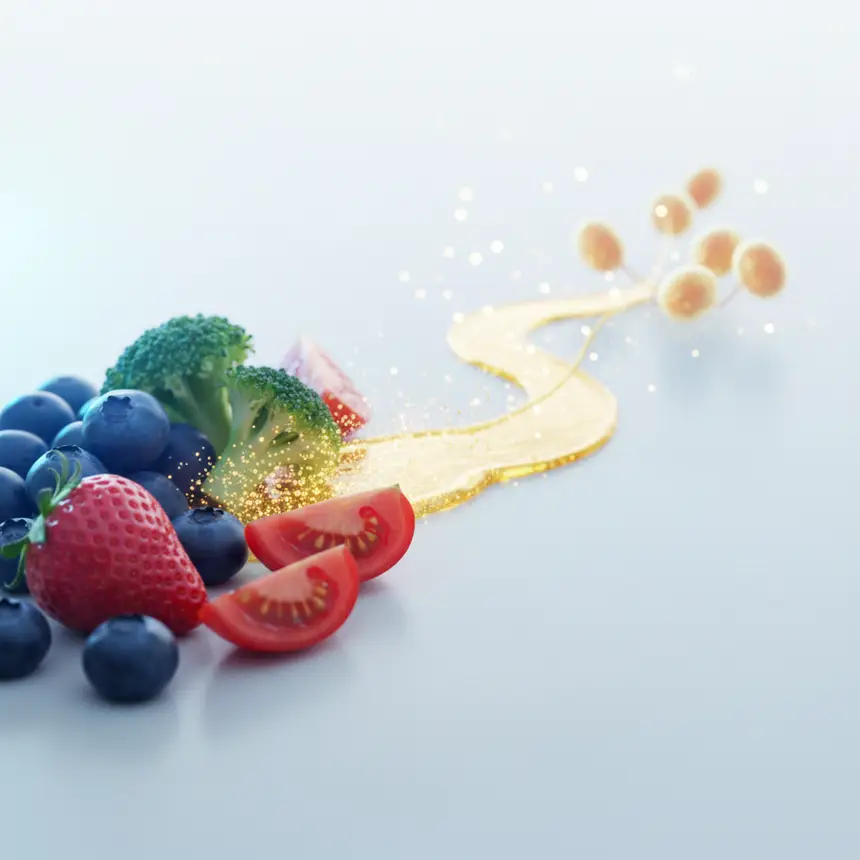 Healthy diet, skin nutrients