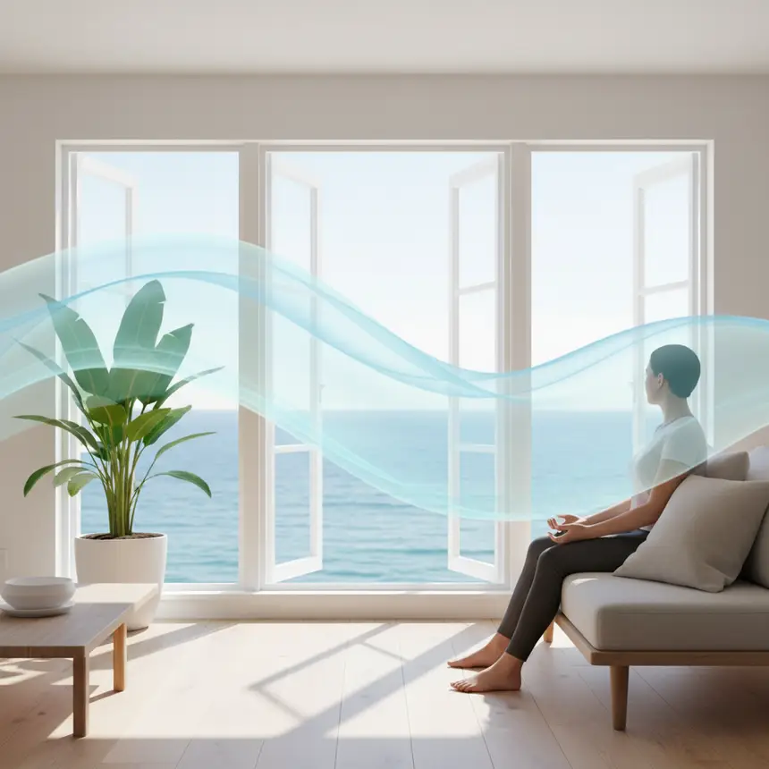 Healthy breathing, comfortable environment