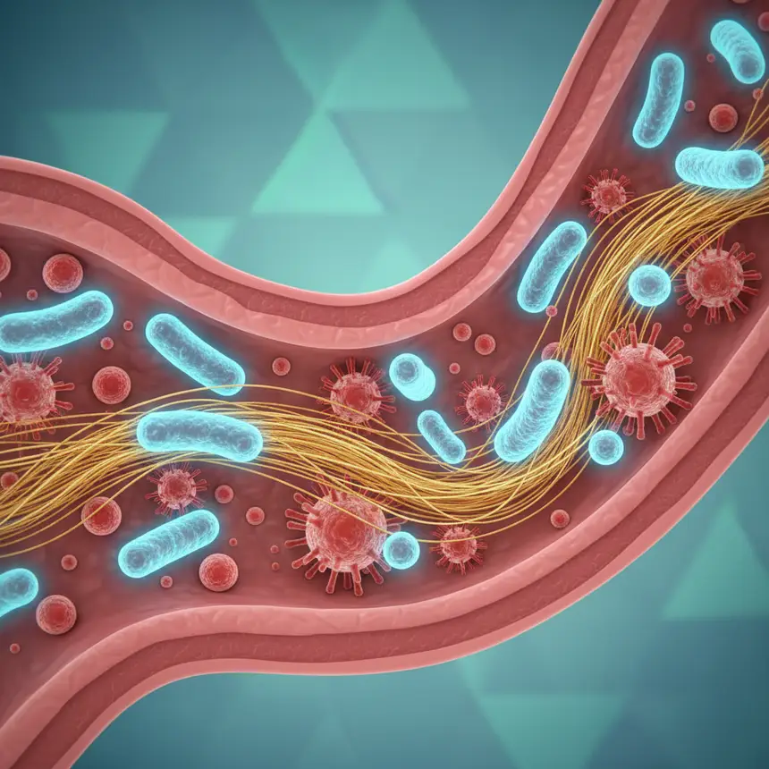 gut microbiome, beneficial bacteria, gut lining