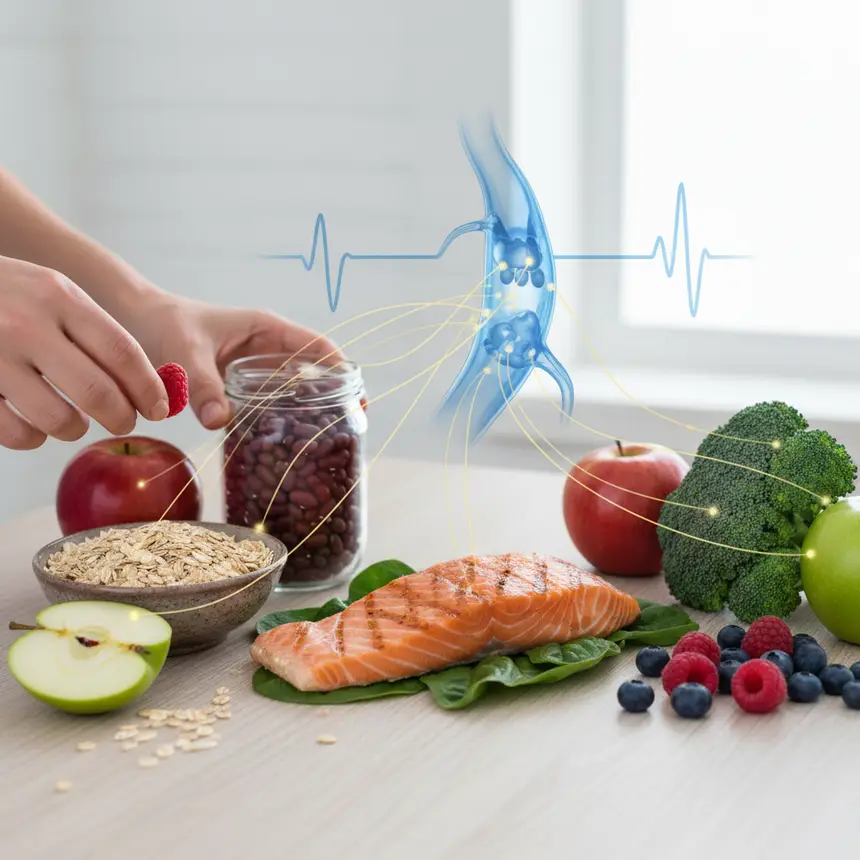 Healthy diet, vascular nutrition