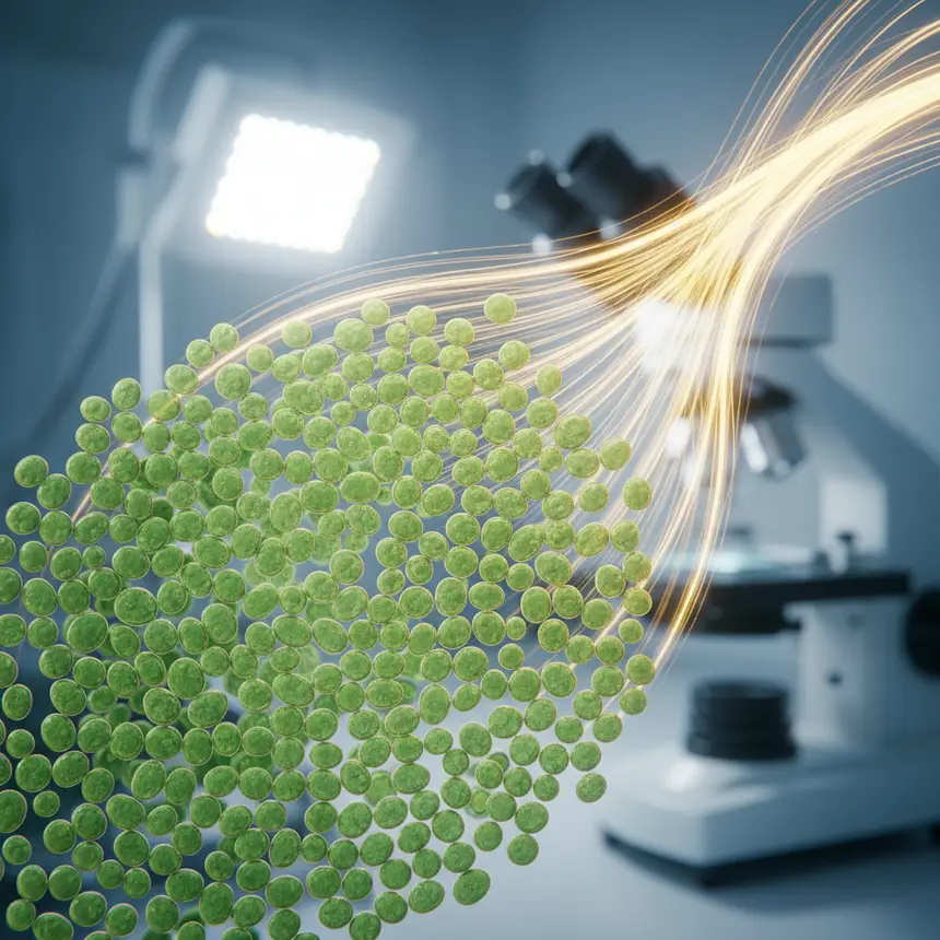 Chlorella nutrient absorption