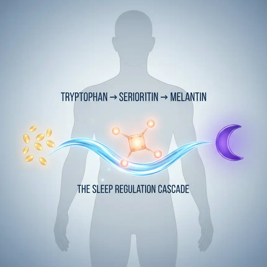 Tryptophan melatonin pathway