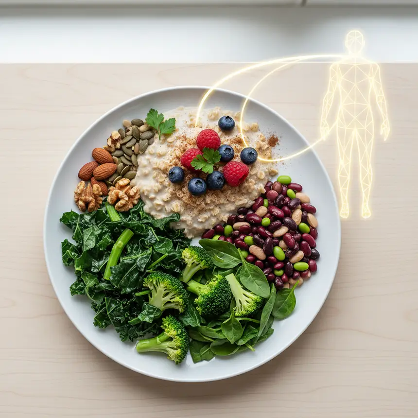 Low glycemic index meal plate
