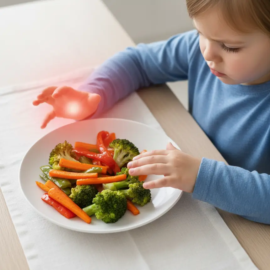 Zinc deficiency picky eating