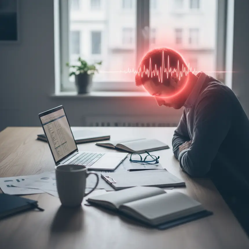 Reduced focus brain