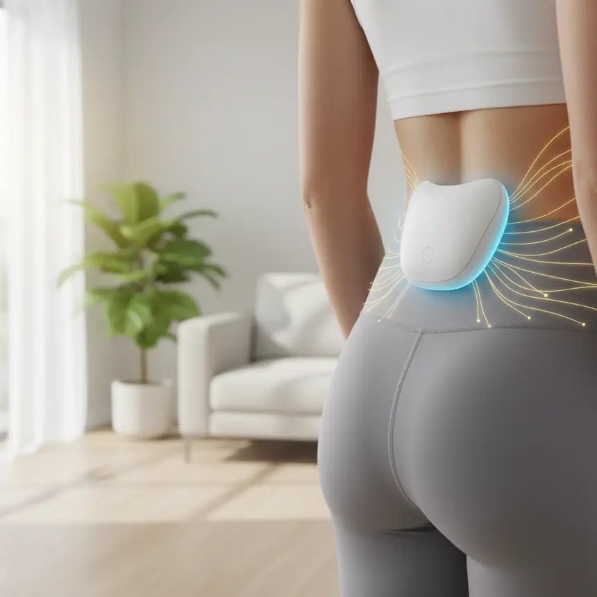 Back care thermal electric stimulation