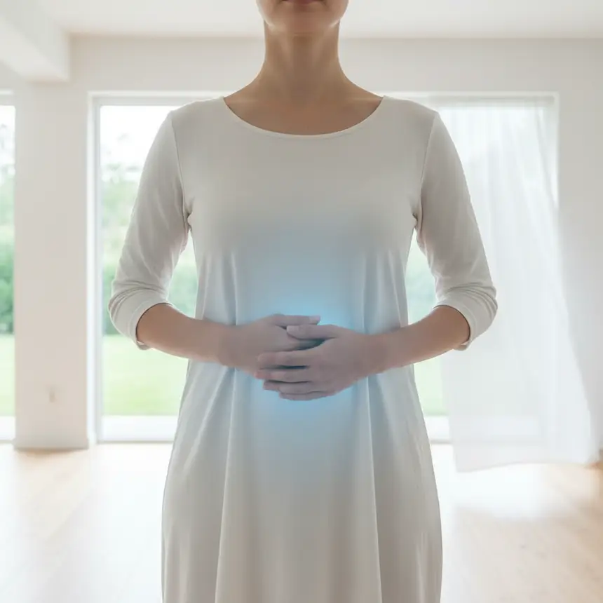 Comfortable abdomen, healthy life, vitality boost