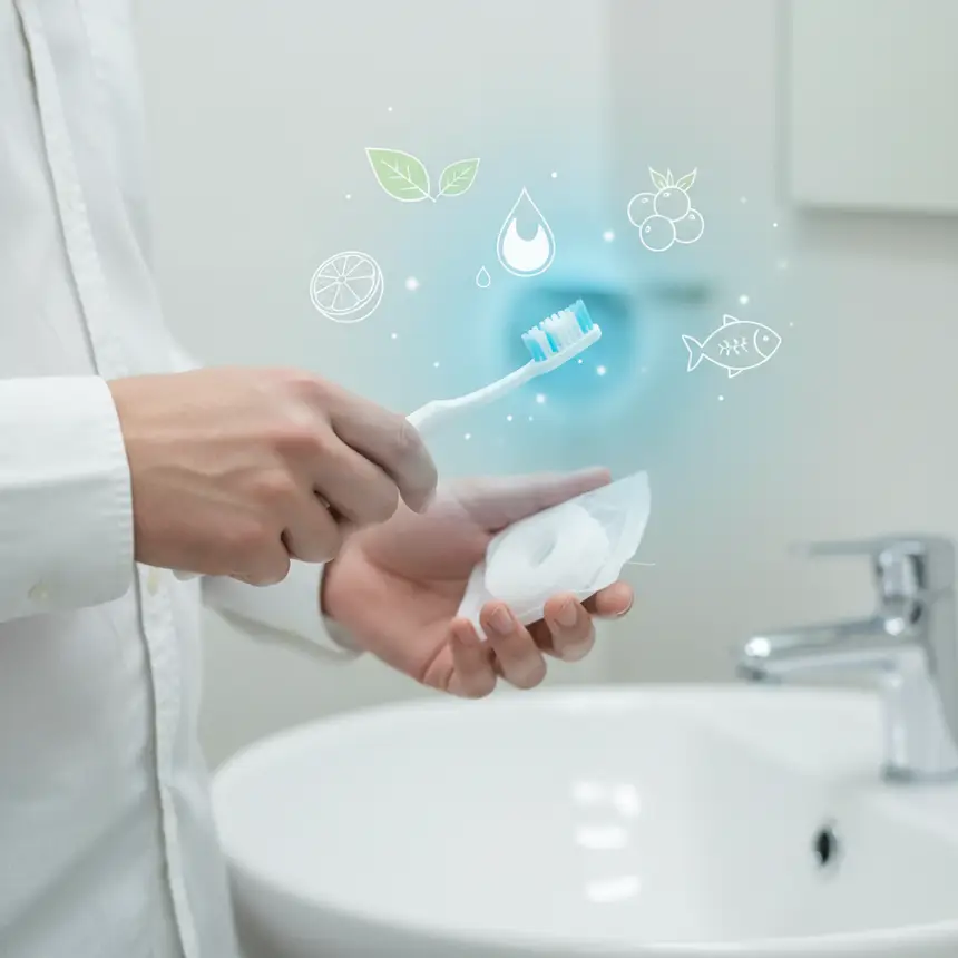oral hygiene, flossing, oral care