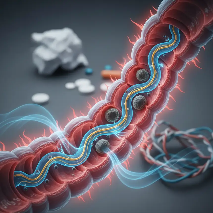 Impaired gut function, nutrient absorption issues