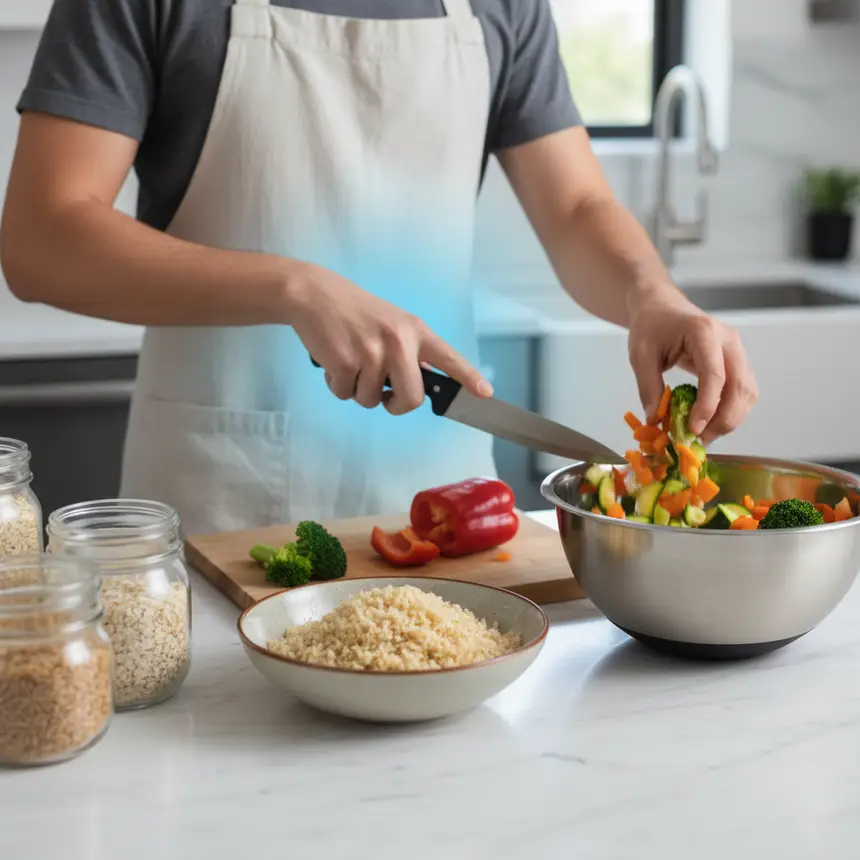Healthy eating, vibrant lifestyle
