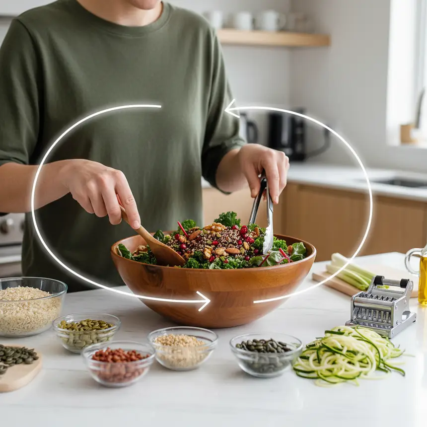 Healthy meal preparation